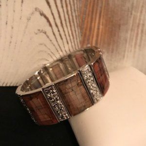 Lia Sophia - Mother-of-Pearl Pink Bracelet - NWT